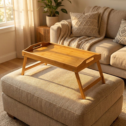 Bamboo Bed Tray | Collapsible