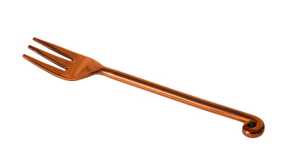 Vibhsa Copper Finish Appetizer Forks - Set of 6