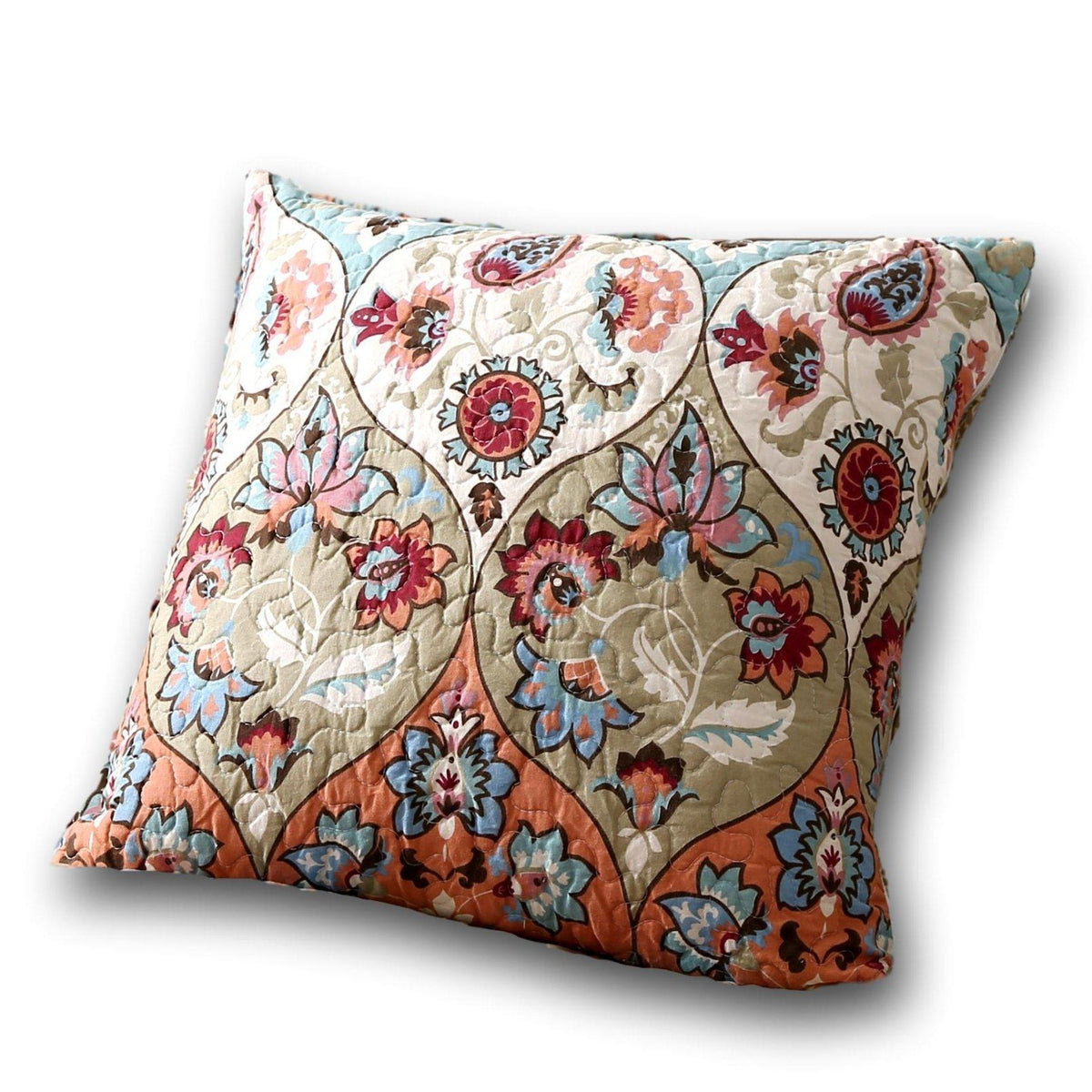 Set of 2 Garden Party Boho Throw Pillow Covers - 4 Sizes