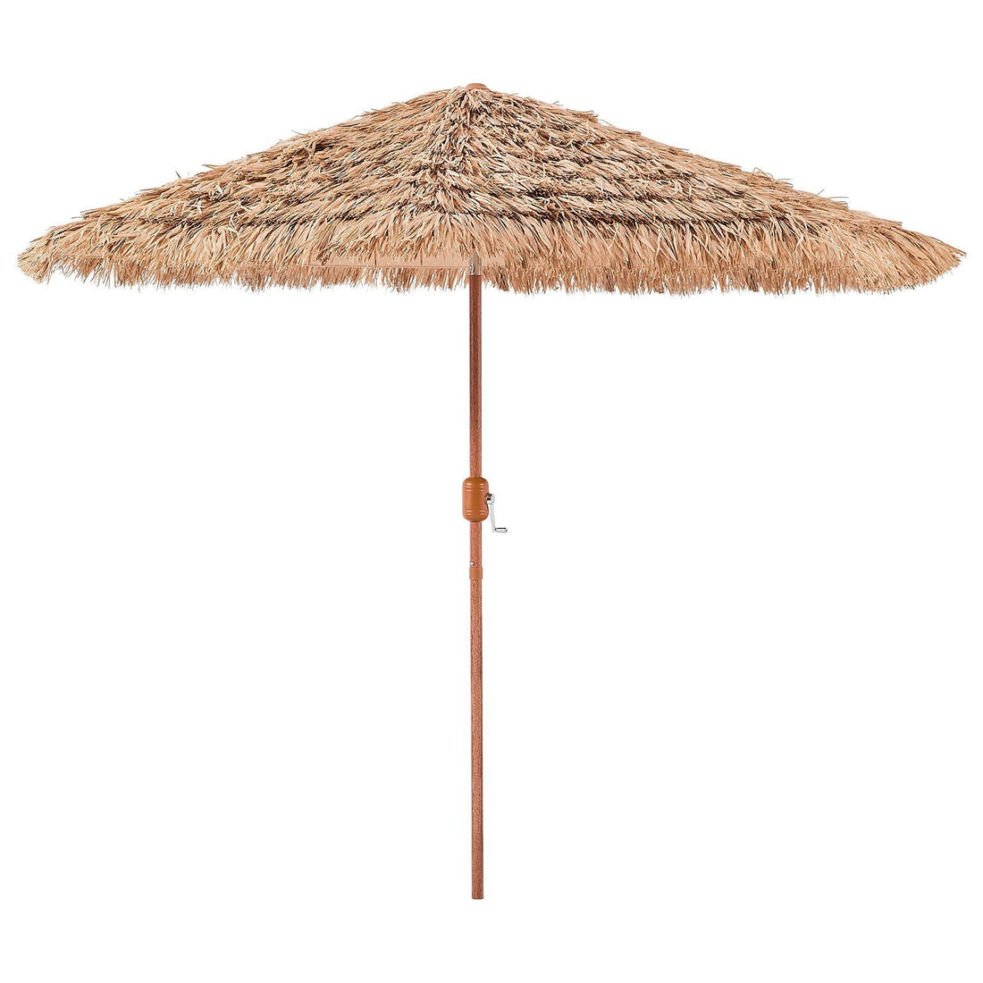 Tiki Umbrella Thatched Patio Umbrella 9 ft Poolside Patio Beach Umbrella