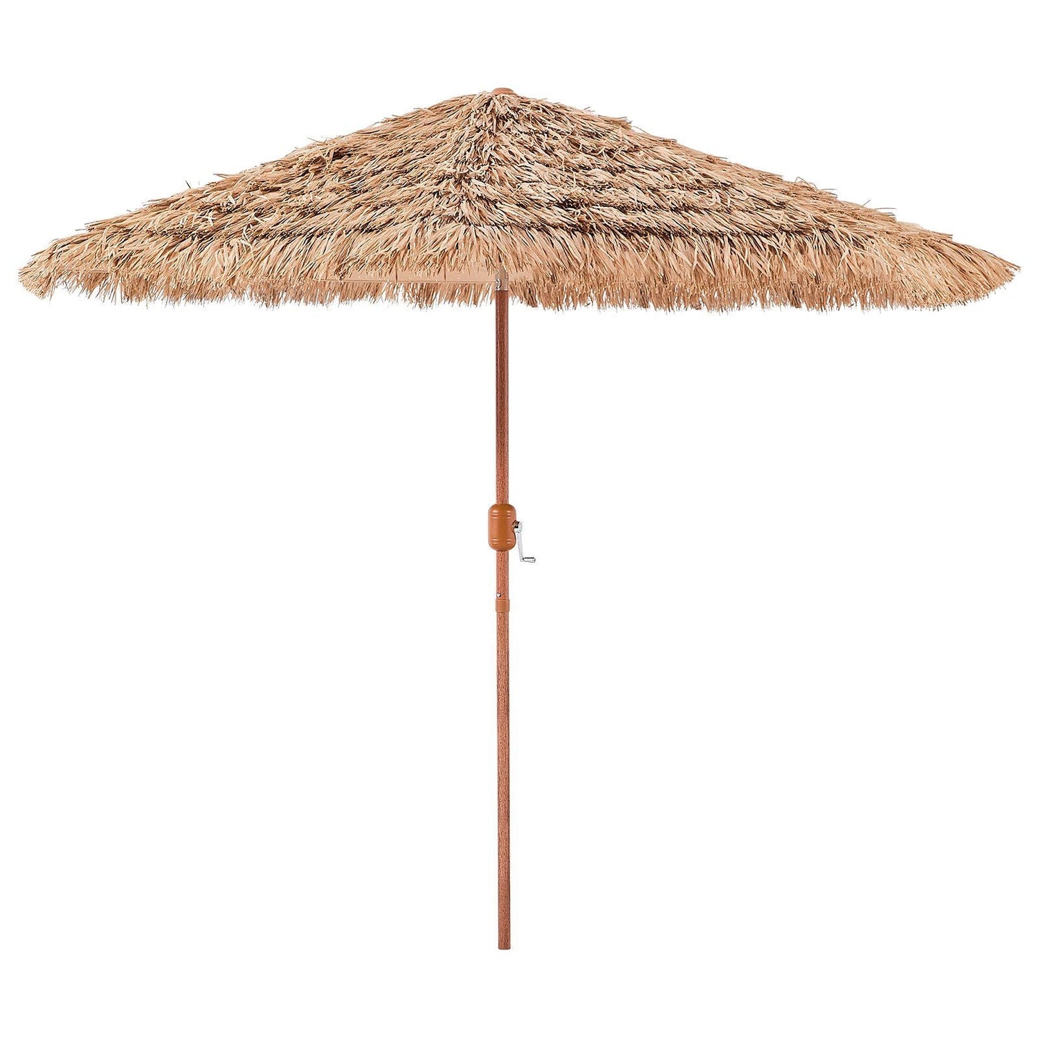 Tiki Umbrella Thatched Patio Umbrella 9 ft Poolside Patio Beach Umbrella