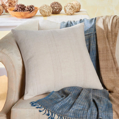 Handwoven 100% Cotton Throw Pillow with Insert