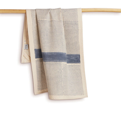 Hand Block Printed Kitchen Towels - Set of 2