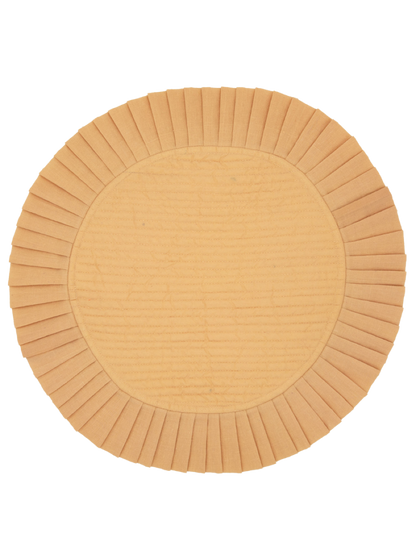 Marigold Ruffle Circle Placemat | Set of 2