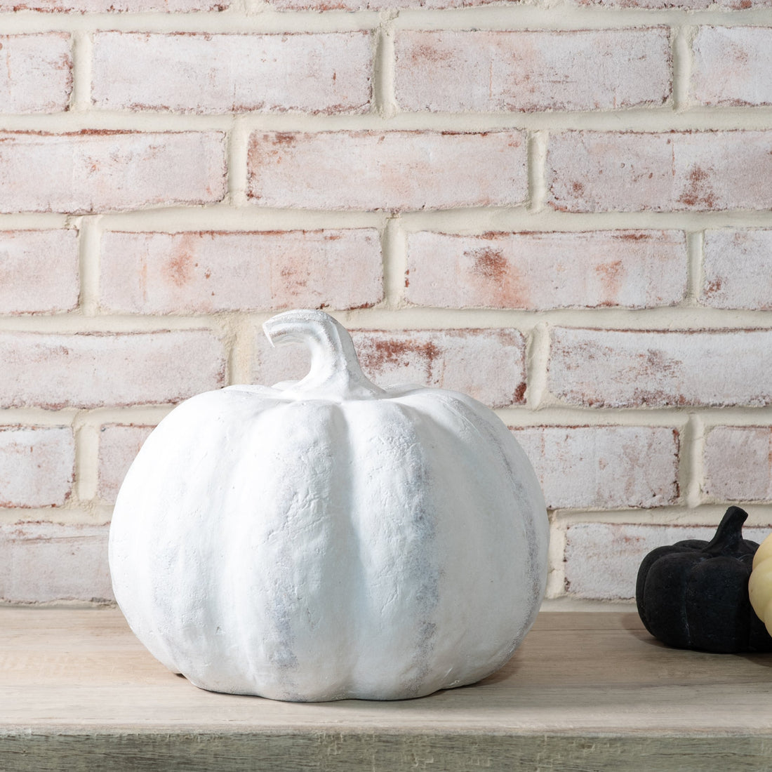 White Terracotta Pumpkins | 2 Styles