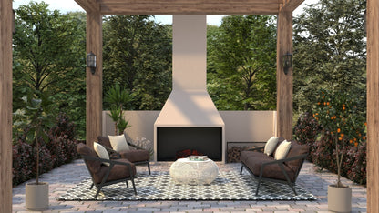 Scotch Black &amp; White Reversible  Outdoor Mat
