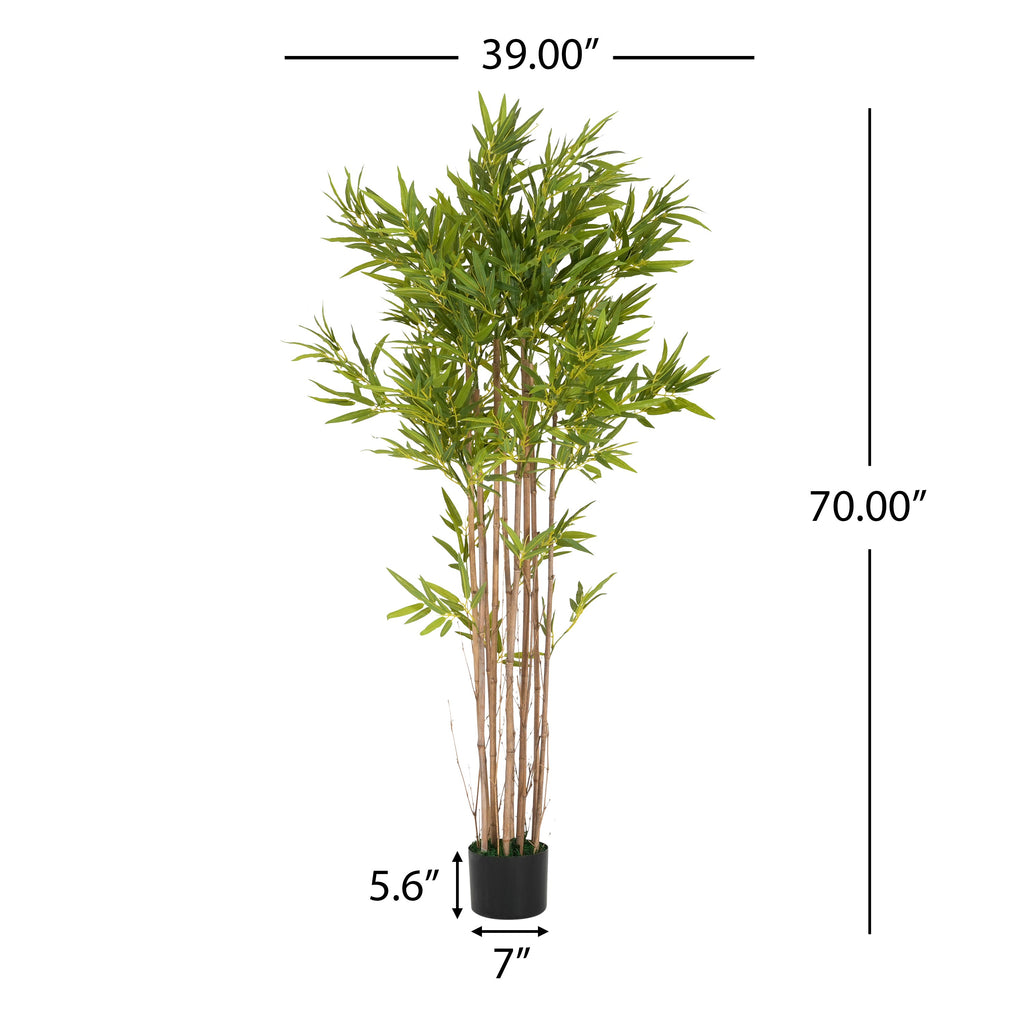70" Artificial Bamboo Plant