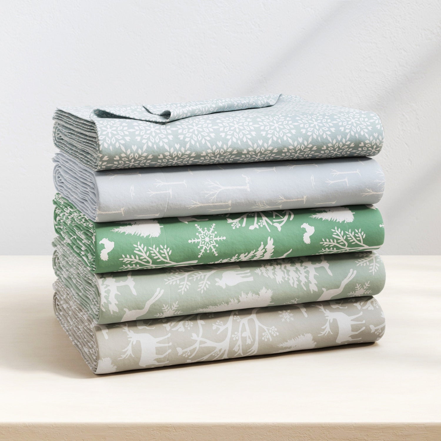 Turkish Cotton Flannel Sheet Sets - Lakeview Collection