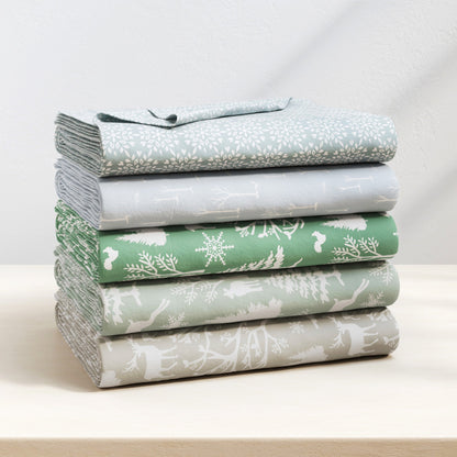 Turkish Cotton Flannel Sheet Sets - Lakeview Collection