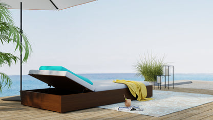 Cool Aqua Outdoor Mat