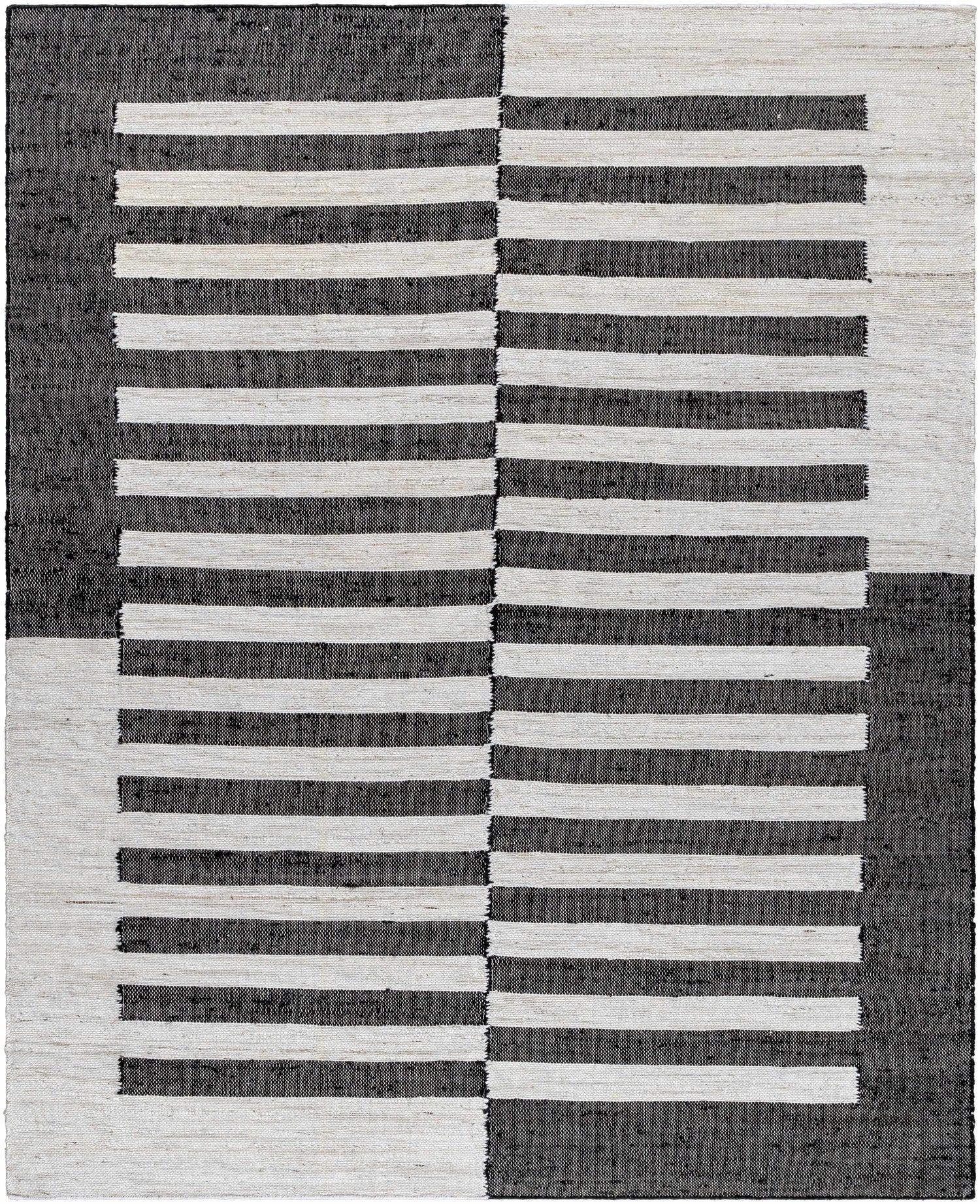 Soren Black&amp;White Jute Area Rug