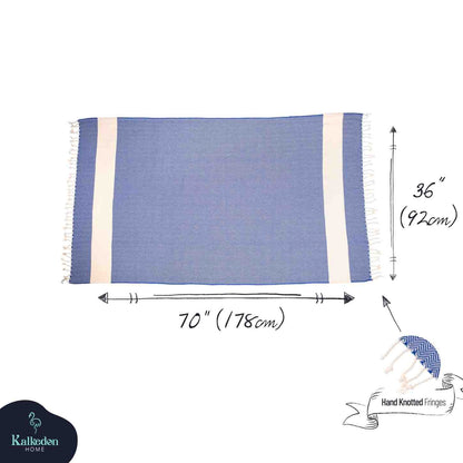 Herringbone Turkish Bath/ Beach Towels - Multiple Colors
