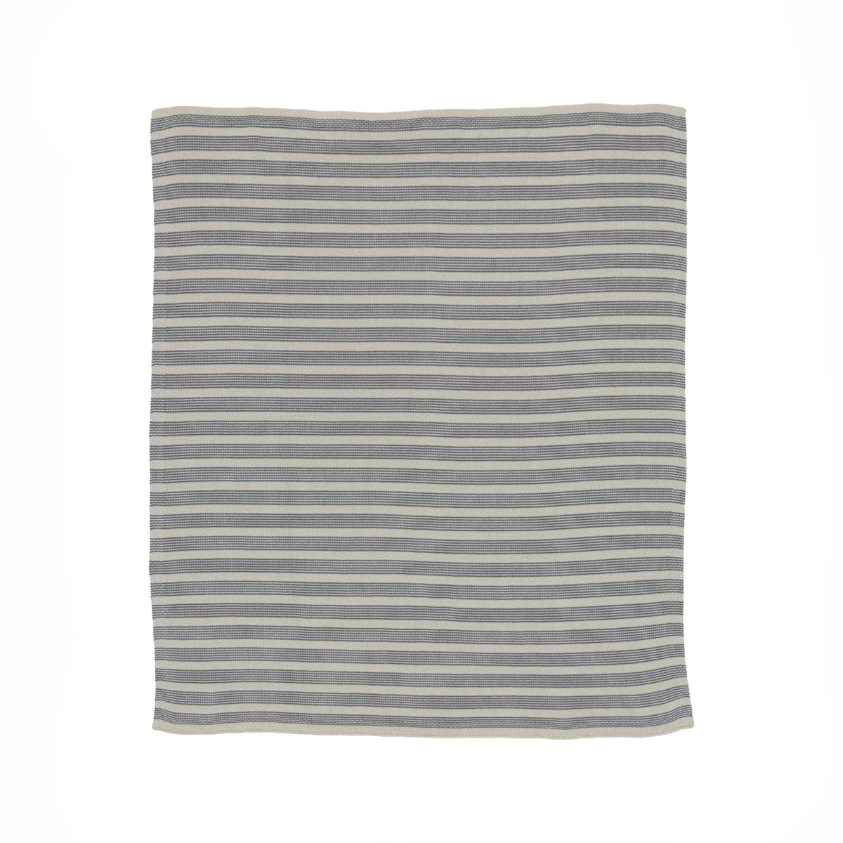 Poly Pinstripe - Indoor|Outdoor Sustainable Knit Minimalist Throw Blanket