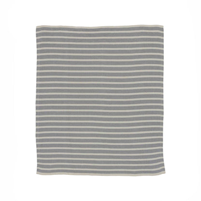 Poly Pinstripe - Indoor|Outdoor Sustainable Knit Minimalist Throw Blanket