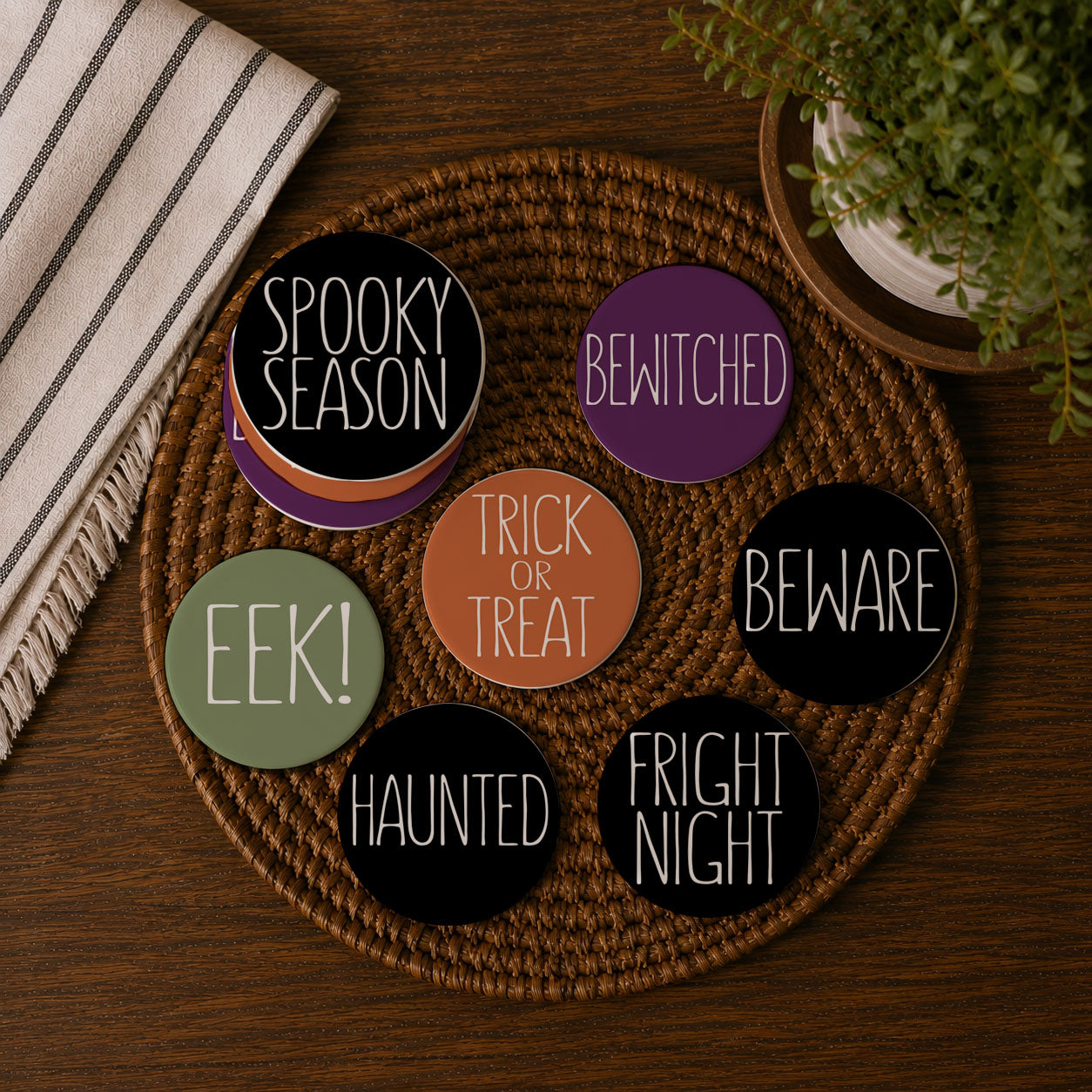 Halloween Coasters