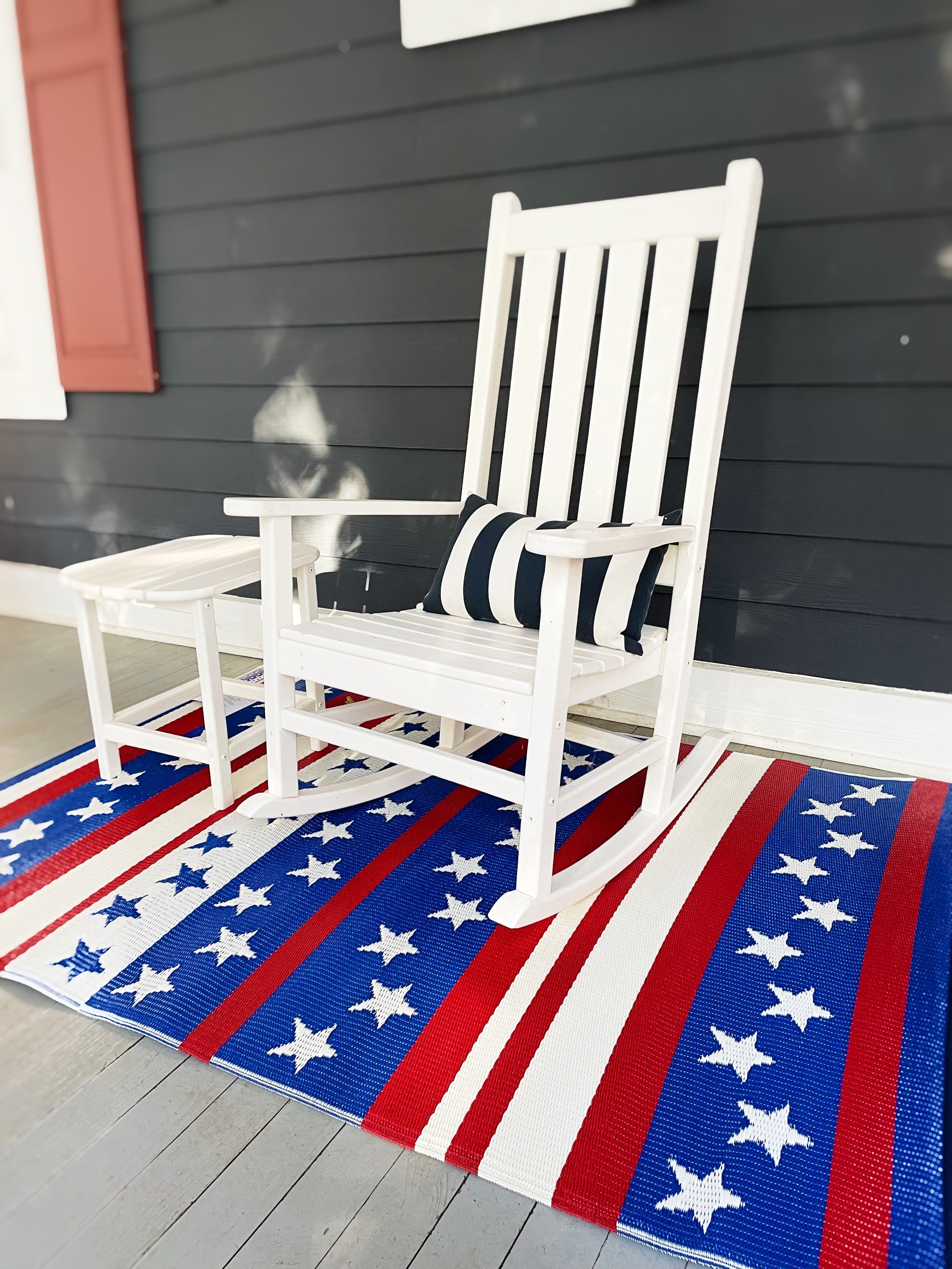 Stars and Stripes Outdoor Mat