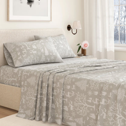 Turkish Cotton Flannel Sheet Sets - Lakeview Collection