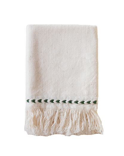 Olive Braid Detail Napkin | Set of 2