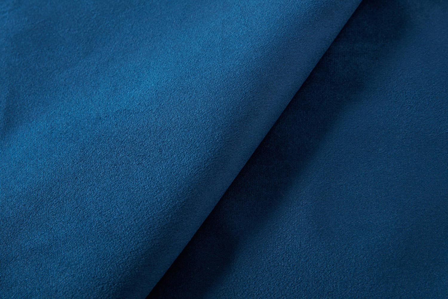 Peyton Upholstered Queen Bed in Blue Velvet