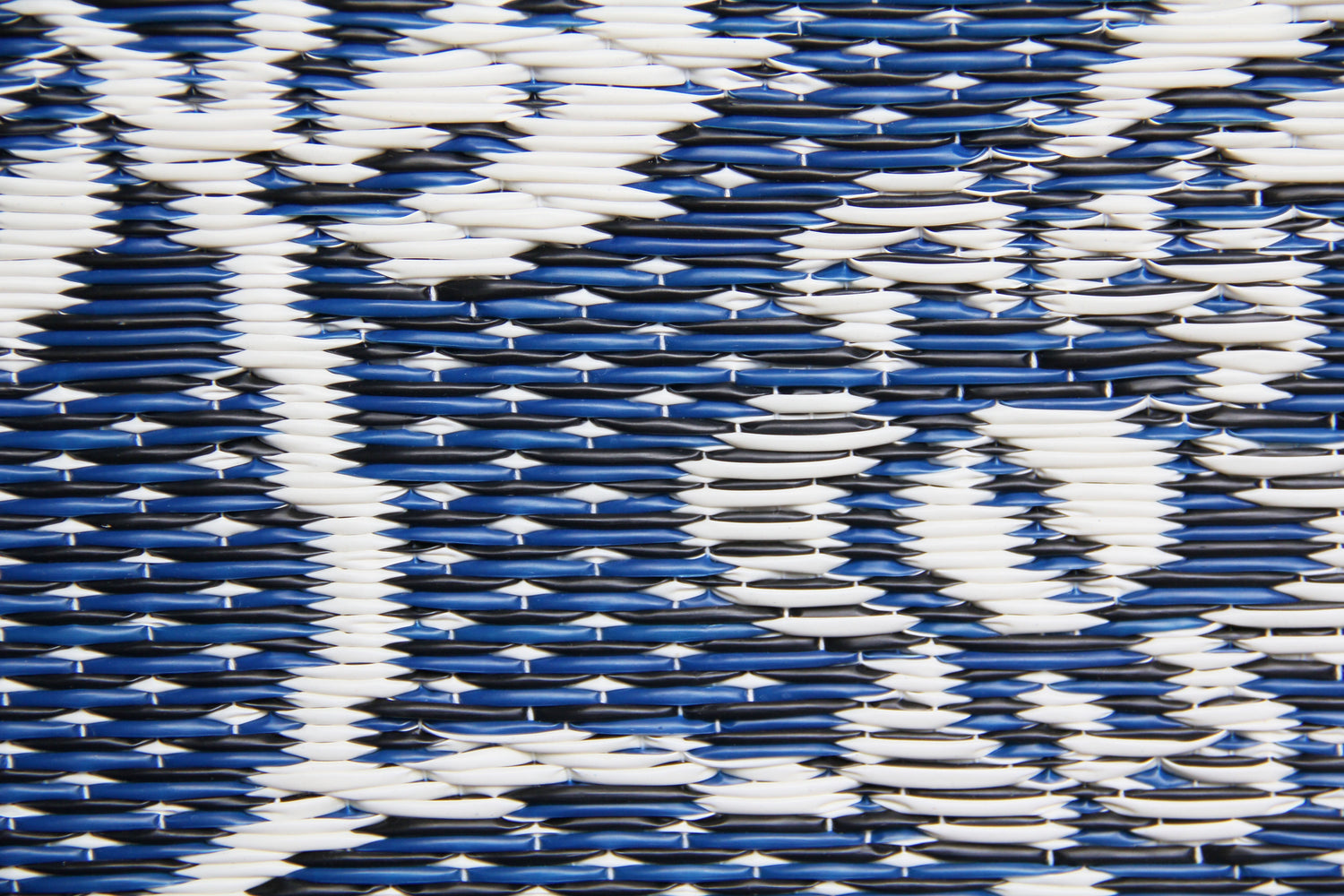 Garland Blue &amp; White Reversible Outdoor Mat