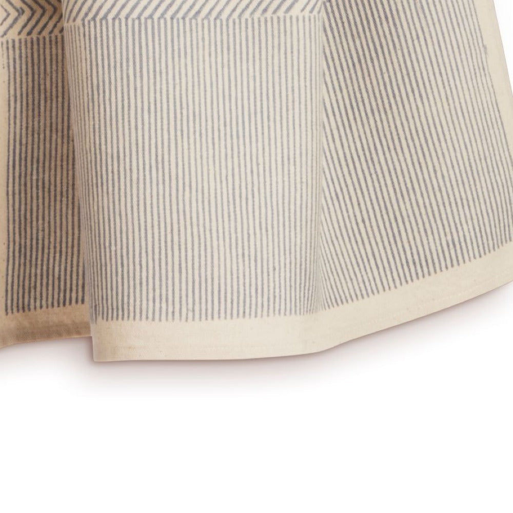 Hand Block Printed Kitchen Towels - Set of 2
