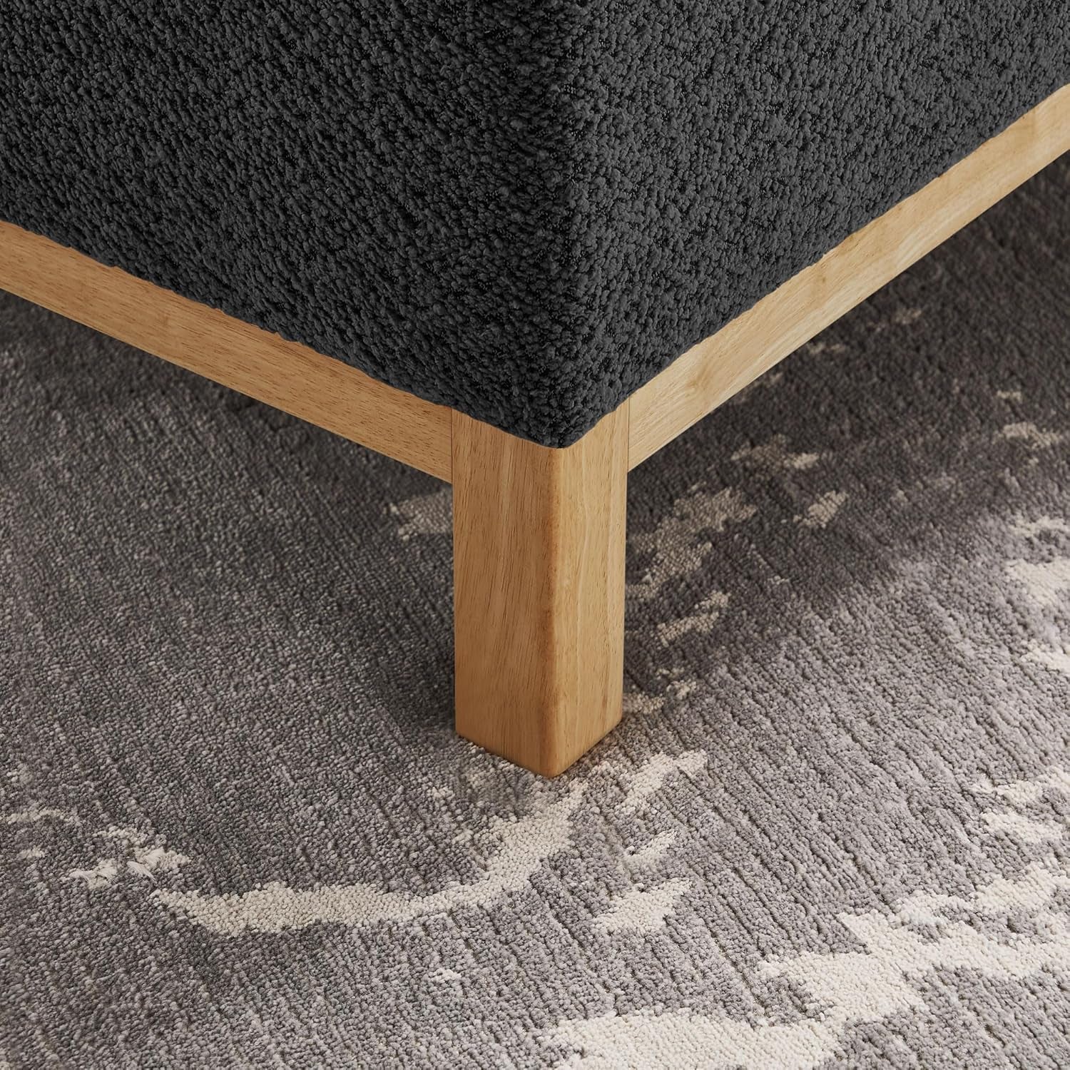 Oversized Accent Chair in Dark Slate