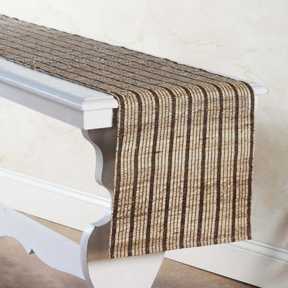 Handwoven Banana Fiber Table Runner - 4 Styles