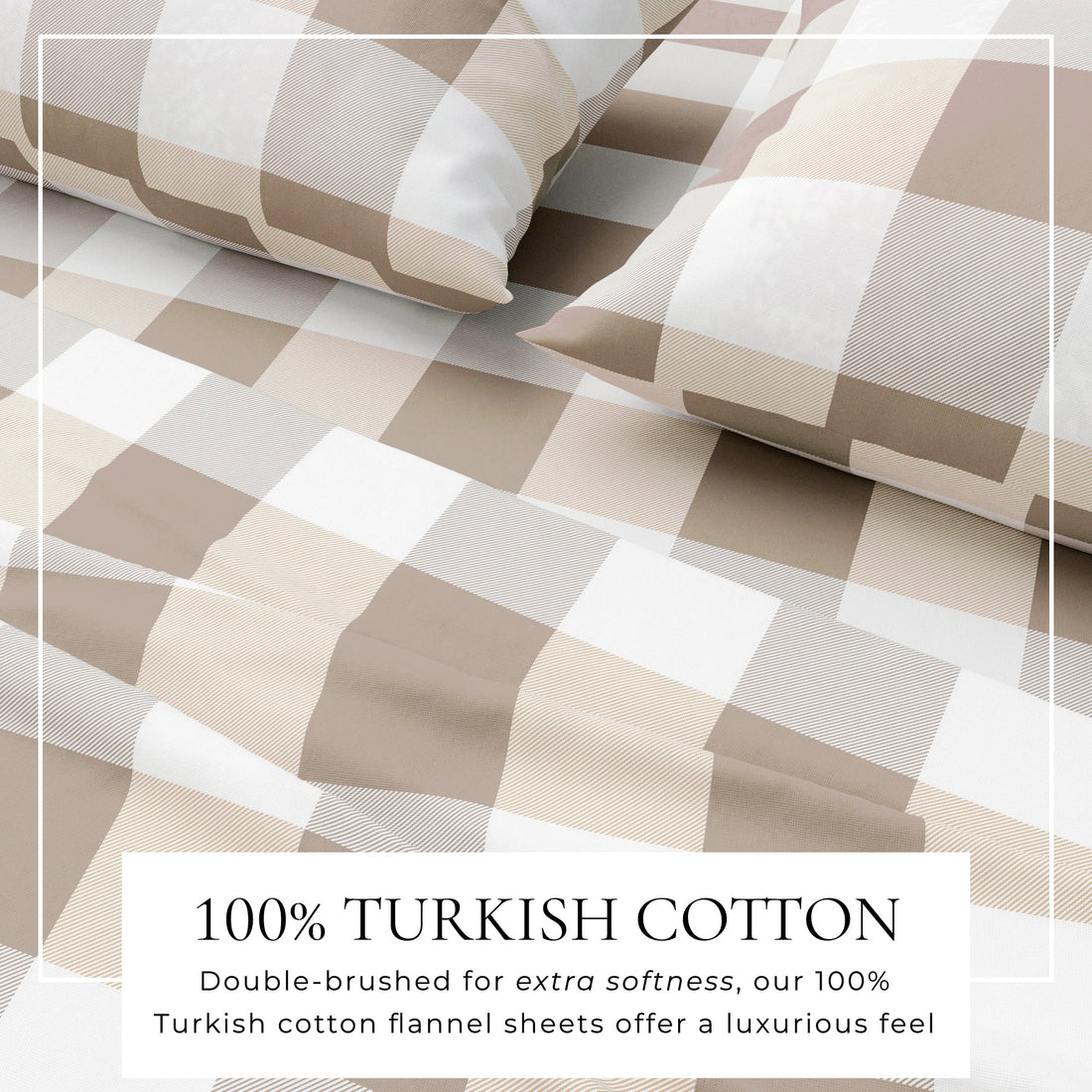 Turkish Cotton Flannel Sheet - Belle Collection (Copy)