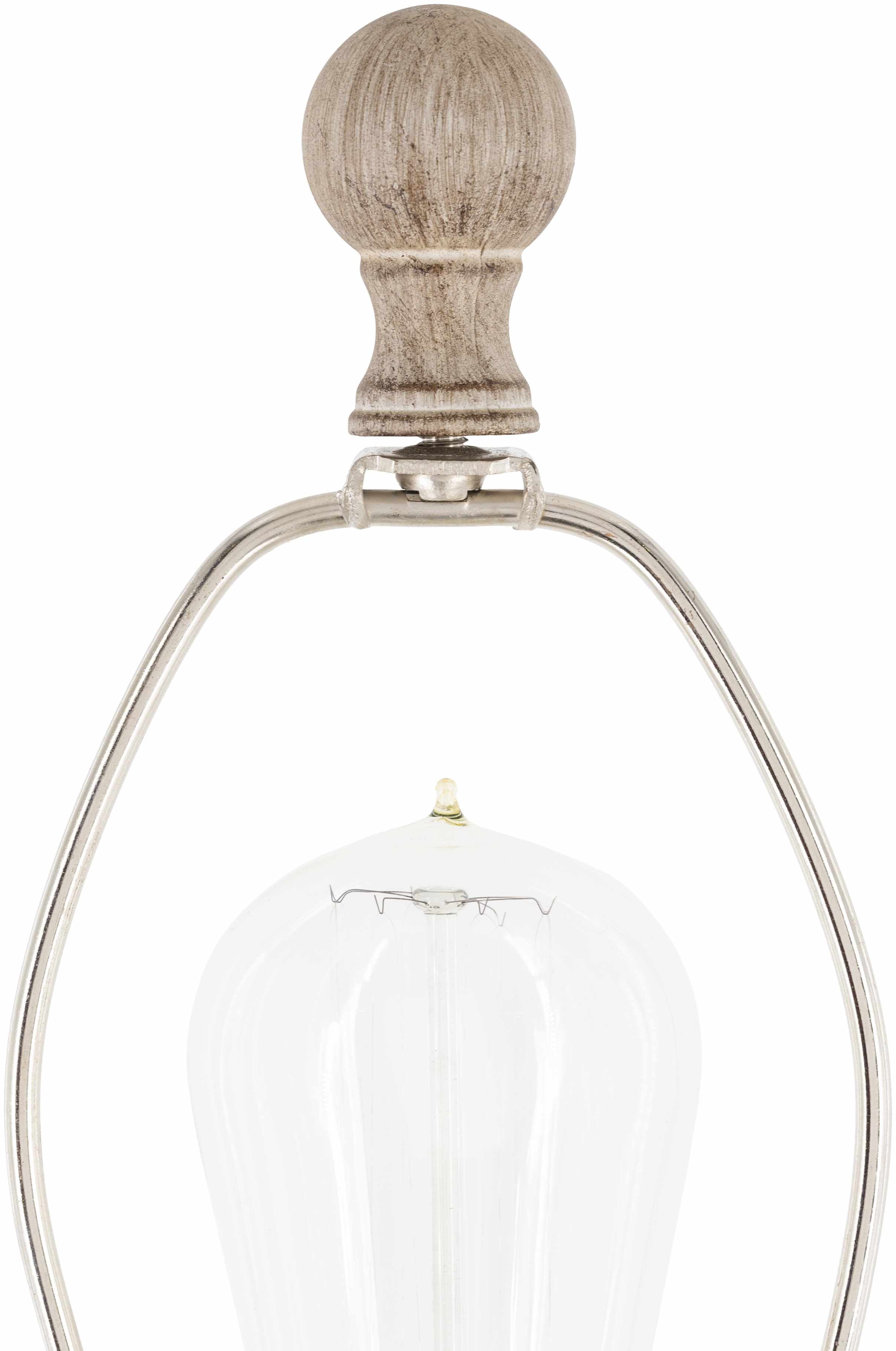 Esmeralda Resin Gray &amp; Beige Floor Lamp