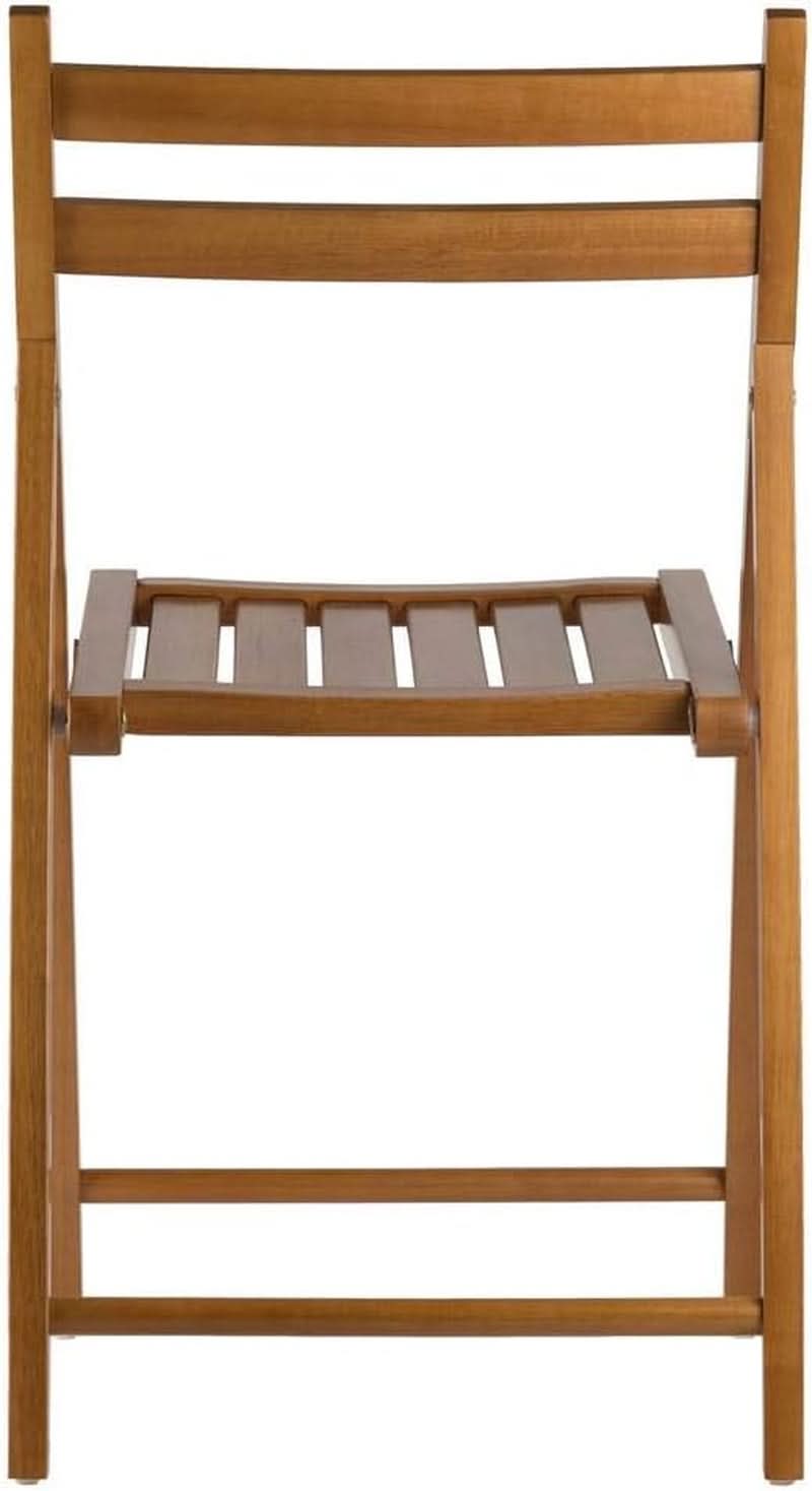 Set of 4 Teak Indoor/Outdoor Folding Chairs