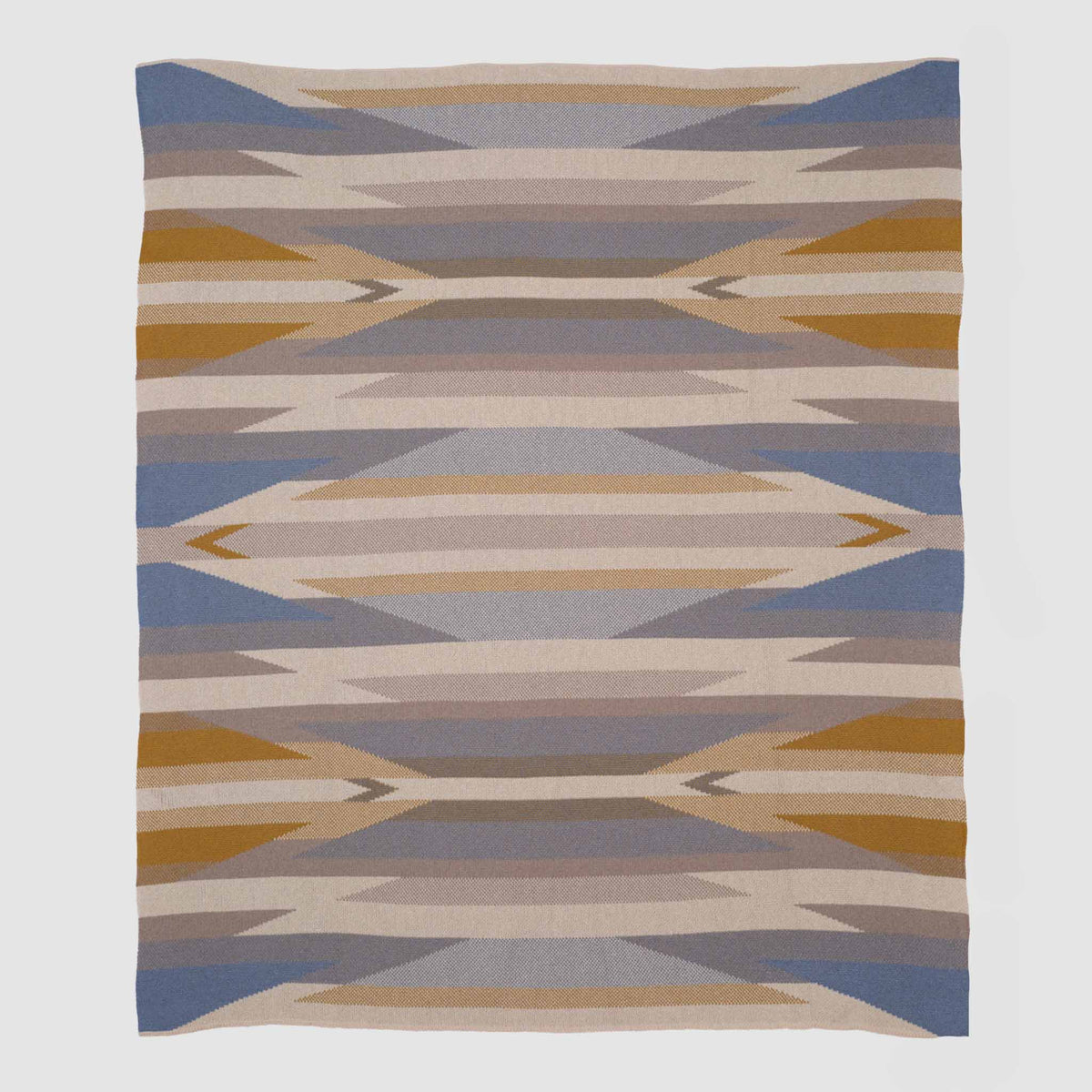 Southwest Arrows - Cotton Sustainable Knit Throw Blanket