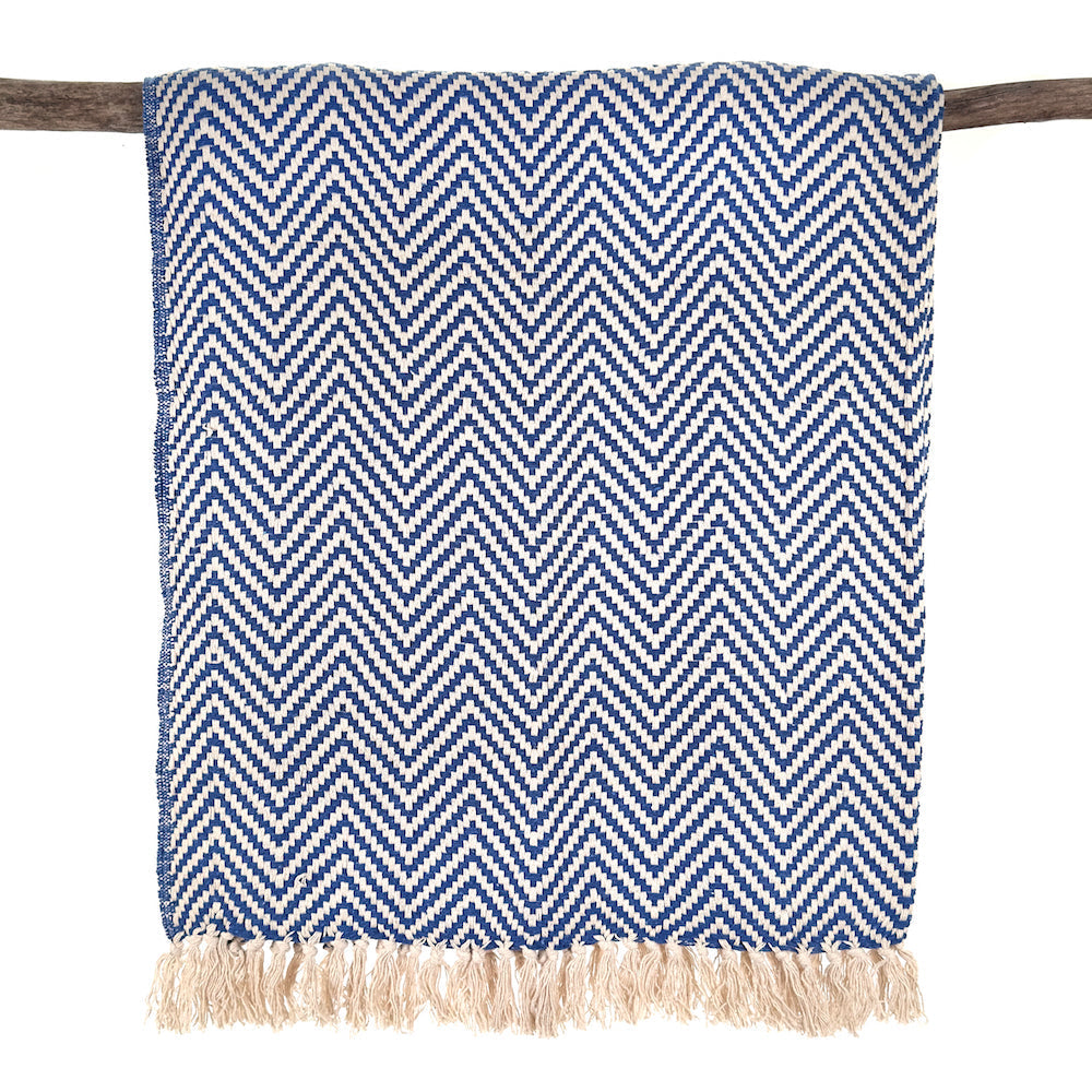 Cara Throw in Blue