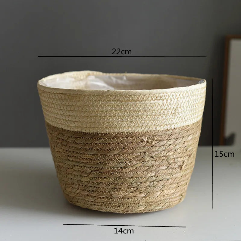 Handwoven Planters- multiple styles