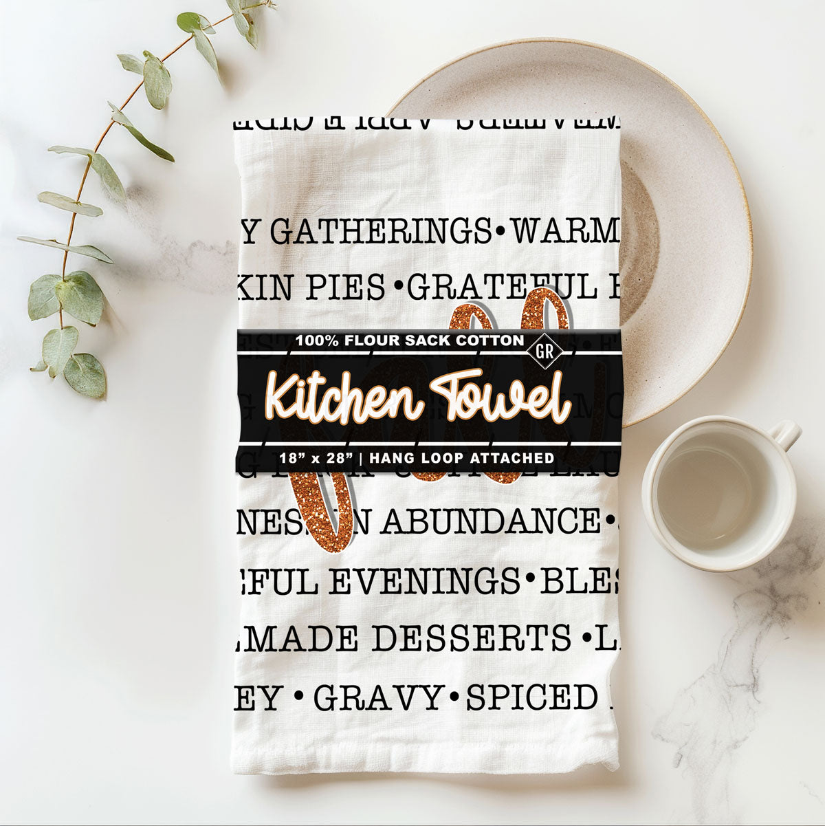 Fall Love Kitchen Towel