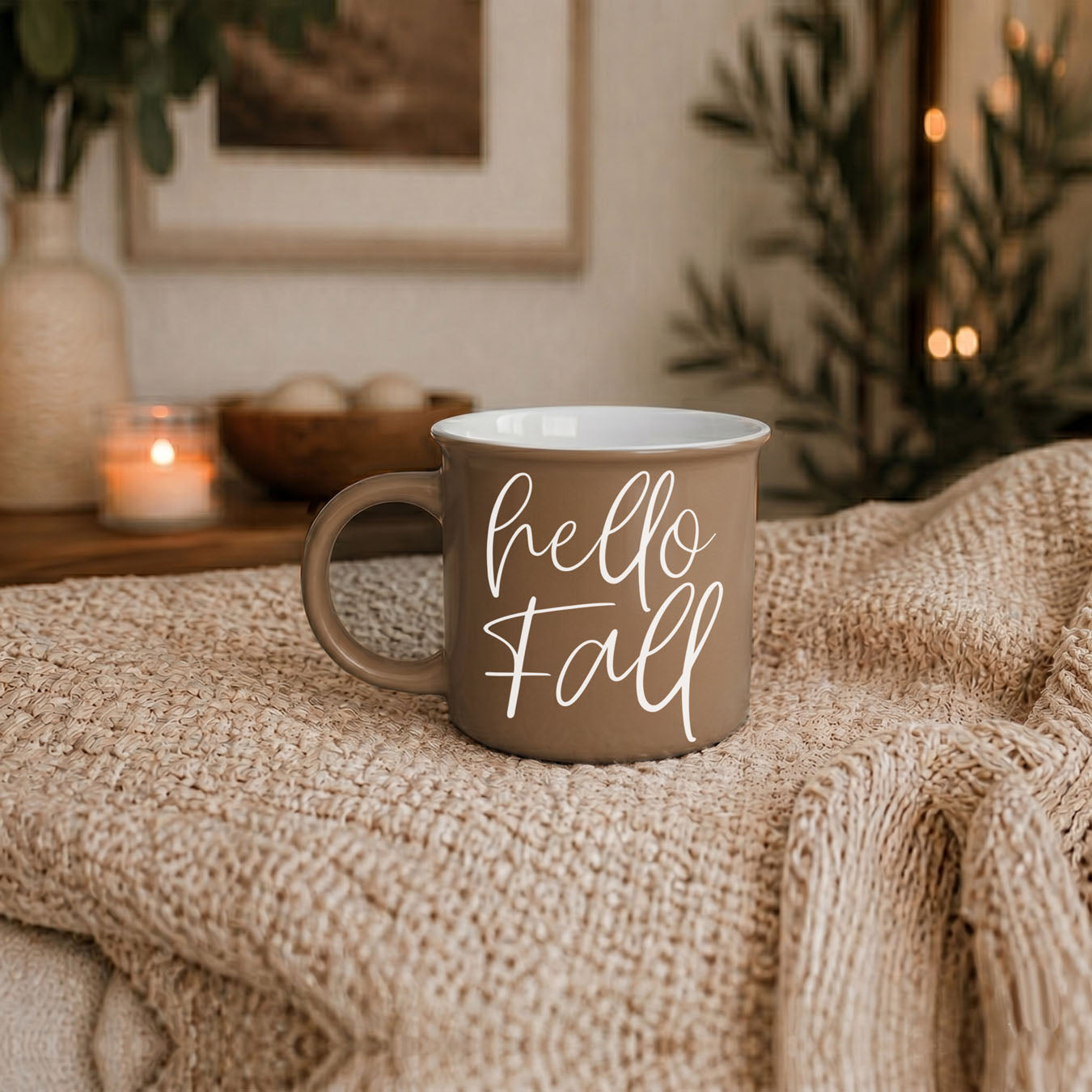 Hello Fall 14 oz Mug