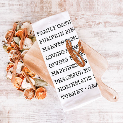 Fall Love Kitchen Towel
