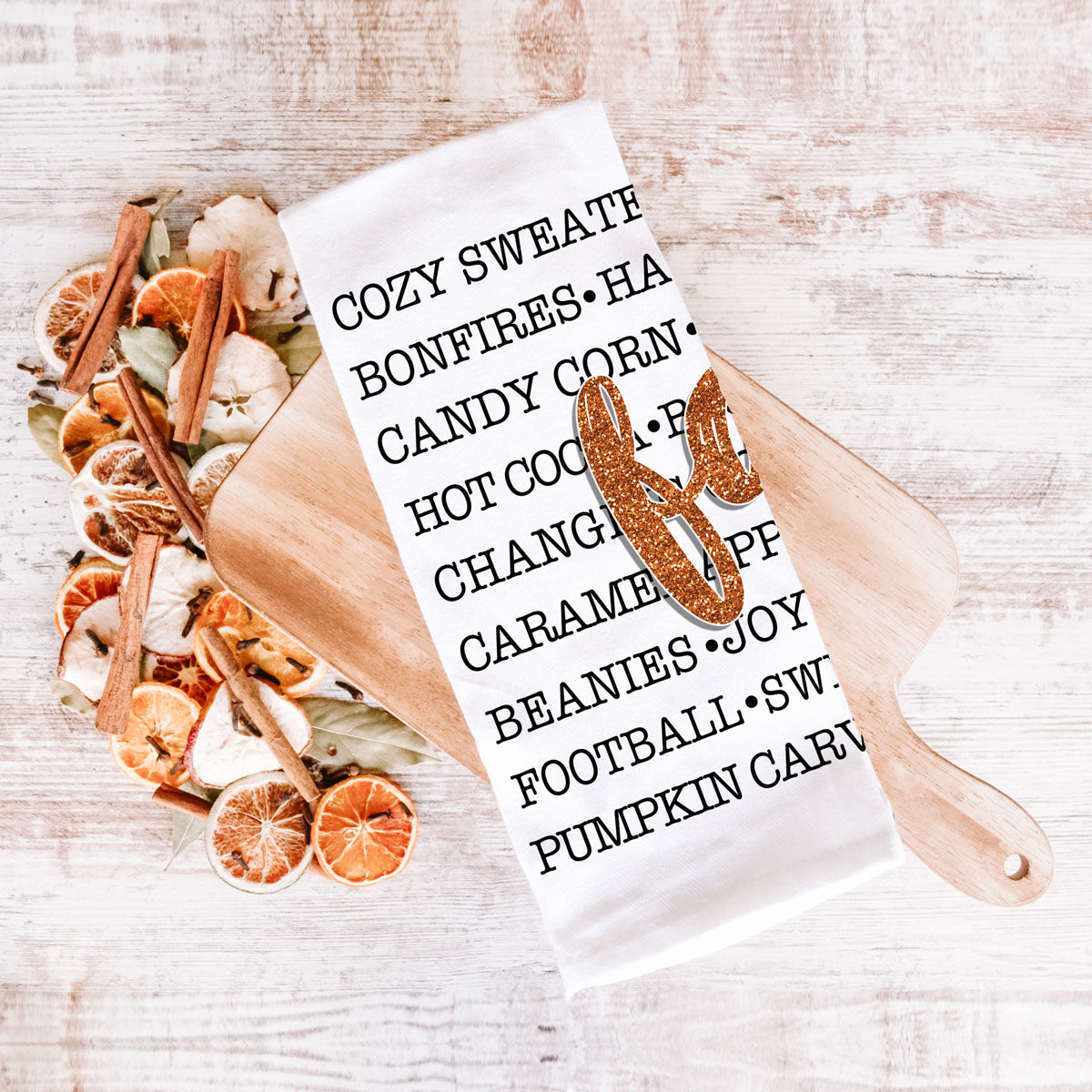 Fall Love Kitchen Towel