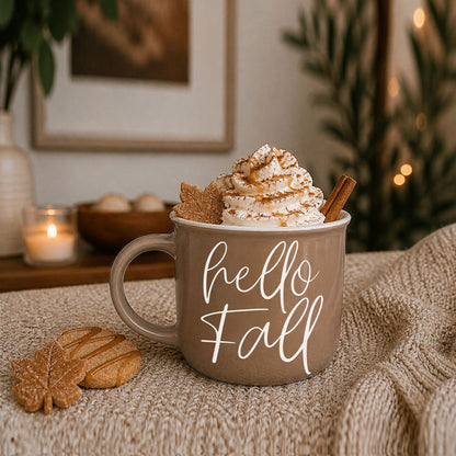 Hello Fall 14 oz Mug