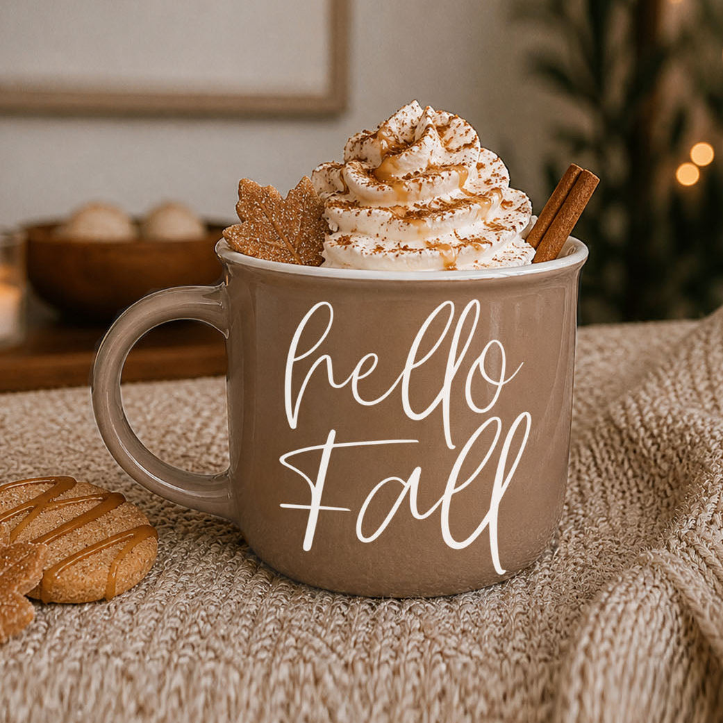 Hello Fall 14 oz Mug