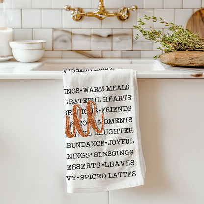 Fall Love Kitchen Towel