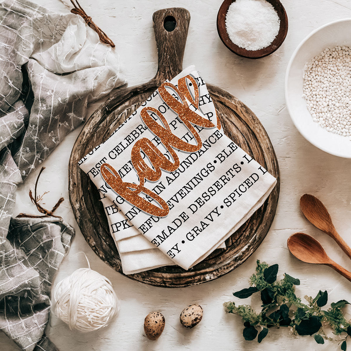 Fall Love Kitchen Towel