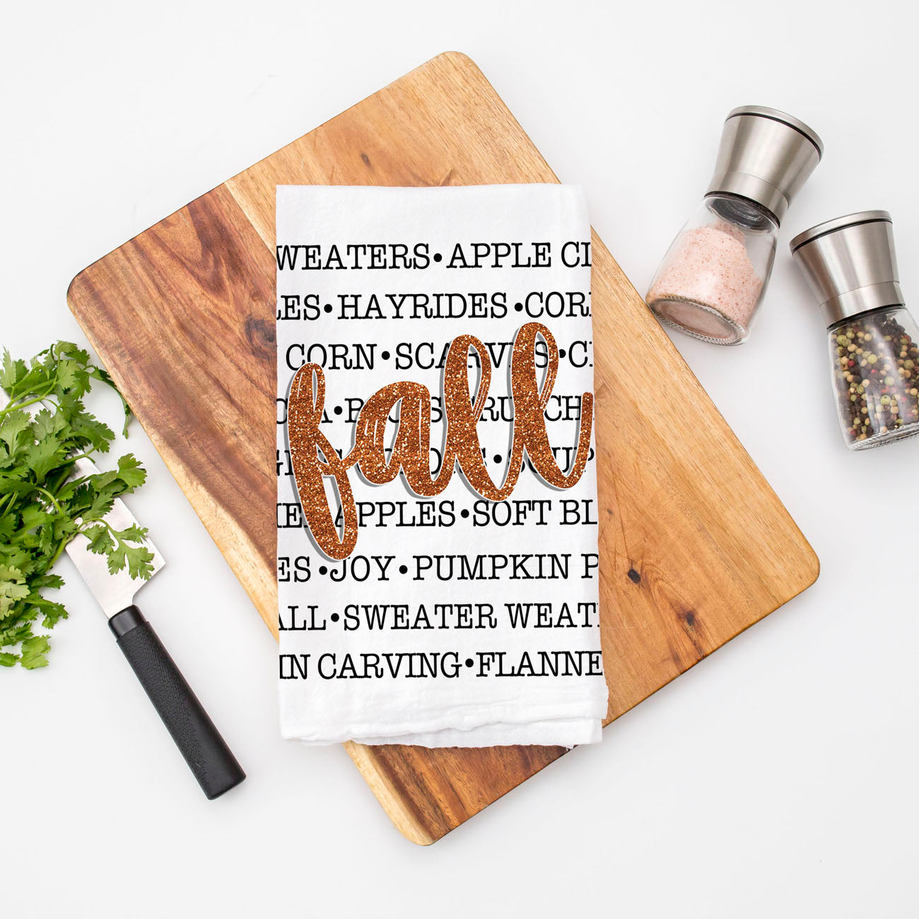 Fall Love Kitchen Towel
