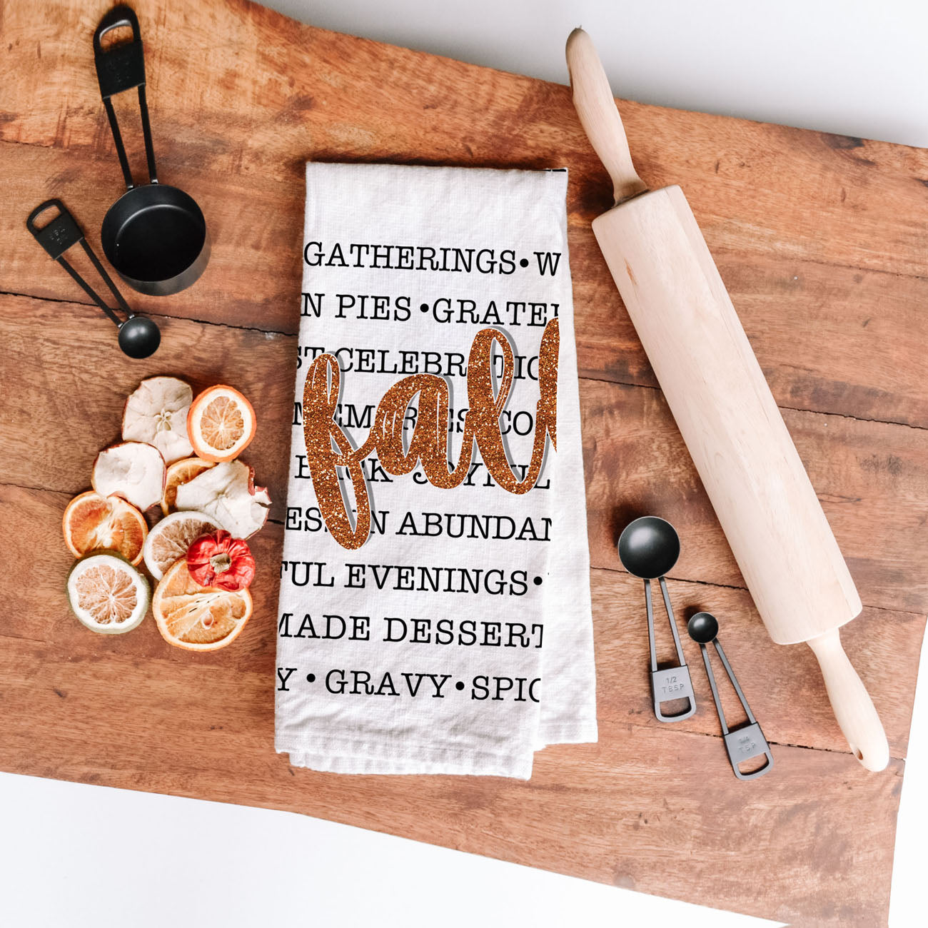Fall Love Kitchen Towel