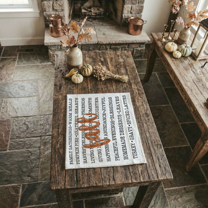 Fall Love Kitchen Towel