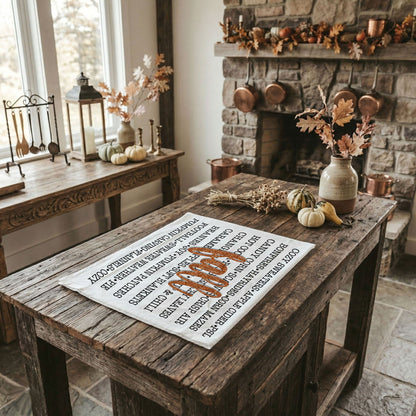 Fall Love Kitchen Towel