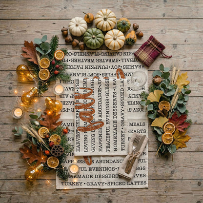 Fall Love Kitchen Towel