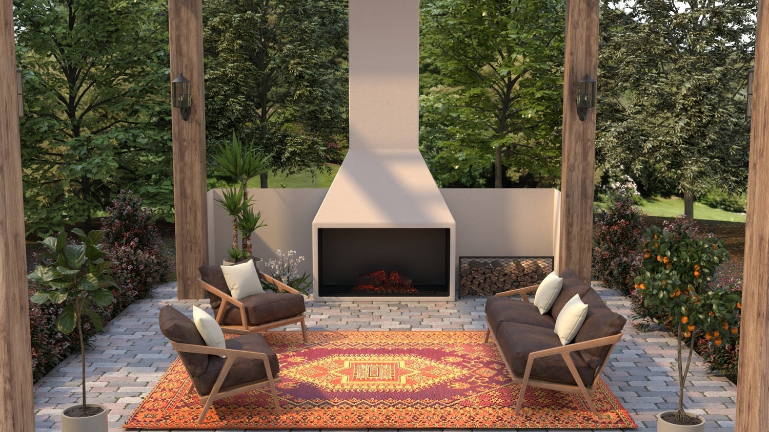 Turkish Rust - Handmade Reversible Outdoor Mat