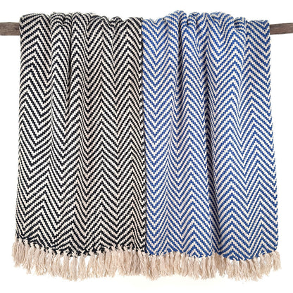 Cara Throw in Blue