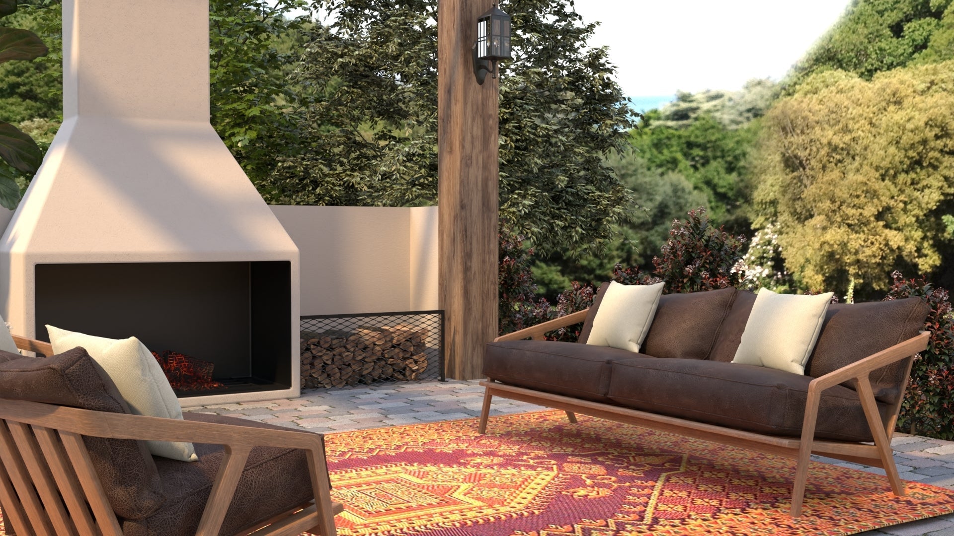 Turkish Rust - Handmade Reversible Outdoor Mat