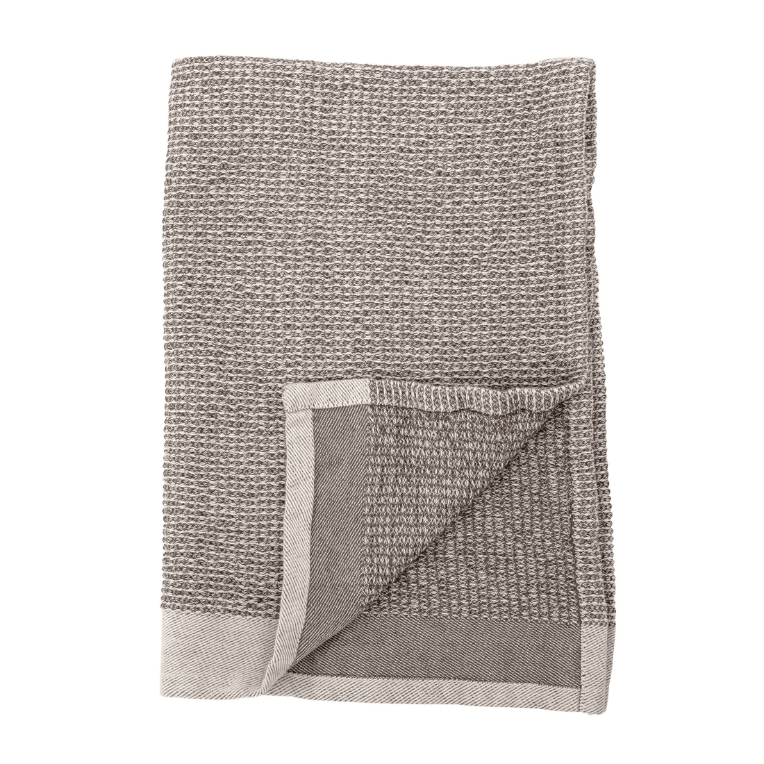Grey Waffle Weave Kitchen Towels - Set of 2